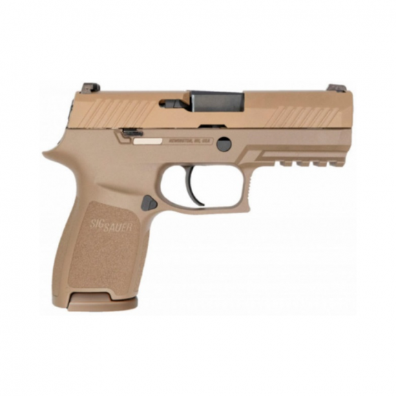 Pistola Sig Sauer P320 9mm Compacta Siglite Coyote