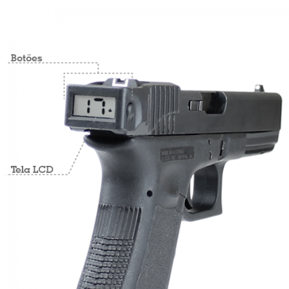 Contador de Tiros Digital - Para GLOCK